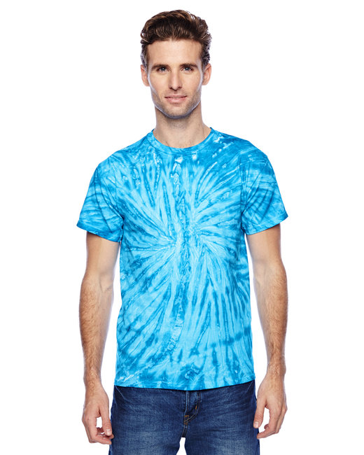 Tie-Dye Adult 100% Cotton Twist Tie-Dyed T-Shirt